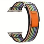 Lightweight Design Adjustable Nylon Trail Loop Strap For Apple Watch - Compatible With Series 10, Ultra, S9, S8, S7, Se (38Mm-49Mm), Braided Sport Wristband, Secure Fit, Breathable Material, Ideal For Daily Wear, Apple Watch Accessories - Image 25