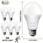 Energy Motion Sensor Bulb, 9W (60W Equivalent), Indoor Automatic Activation, A19, E26, 6000K Twilight To Dawn Safety Light, Suitable For Entryway, Porch, Stairs, Hallway, Pack Of 1, Motion Sensor Light Indoor, Porch Illumination, Sleek Bulb Design, Durable Bulb, Energyefficient Bulb, Home Security, Minimalist Bulb, Longlasting Bulb, Motionactivated Bulb, Homeowners - Image 11