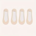 4/5/9/10 Pairs Women'S No-Show Toe Socks - Breathable Mesh, Non-Slip Sole, Lightweight Summer Socks With Heel Catch For High Heels, White & Black, Machine Washable, High Heel Socks, Comfortable Footwear, Minimalist Design, Durable Fabric - Image 13