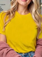 Women'S Plus Size Black T-Shirt - Casual Crew Neck, Short Sleeve, Lightweight & Stretchy, Summer Fashion, Everyday Tshirt|Casual Style|Comfortable Fit, Plus Size Shirts - Image 6