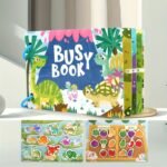 Interactive Busy Book For 3+ - Educational Sensory Activity Flash Cards, Cognitive Skill Development, Preschool Learning Toy, Perfect Gift For Holidays - Image 3