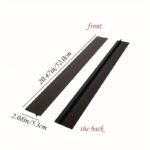 1Pc Heat-Resistant Stove Gap Cover & Kitchen Counter Gap Filler - White/Black, Easy-Clean Appliance Gap Protector For Stove, Oven, Dishwasher, Washing Machine - Durable, Battery-Free, No Tools Installation, Space-Saving Design, Stove Gap Filler, Heat Resistant Stovetop Mat, Oven Covers For Stove Top, Stove Top Cover Extra Large, Glass Top Stove Cover, Seamless Fit, Nontoxic Material, Home Cooks, Household Essentials - Image 4