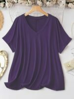 Plus Size, Plus Size Women'S Casual T-Shirt - Image 2