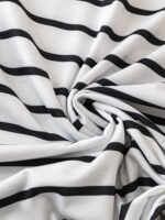 New Women'S Round-Neck Striped Printed Slim Short-Sleeve T-Shirt, Stylish And Simple For Casual Wear. - Image 6