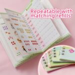 4-Pack Children'S Magic Practice Copybooks Set With Pen And Refills, Reusable 3D Groove Writing Pad For Kids Ages 3-6, Traceable Alphabet, Numbers, Drawing & Math Workbooks For Preschoolers - Educational Handwriting Practice Kit - Image 9