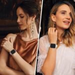 Women'S Floral Engraved For Apple Watch Band - Soft Silicone Sport Strap With Butterfly Clasp, Cute Flower Pattern Compatible With Series 1-10 & Ultra/Ultra 2/3/Se (38Mm-49Mm) - & Floral Design, Comfortable Durable Strap For Casual Attire - Image 12