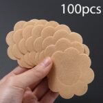 20Pcs/50Pcs/100Pcs Disposable Nipple Patch Anti-Bump Sticker Summer Anti-Walking Patch Invisible Breathable Anti-Allergic Chest Patch Female Wedding Dress Dance Student Marathon Sports Running Anti-Friction Nipple Patch Summer - Image 13