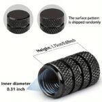 4Pcs Aluminum Tire Valve Caps - Corrosion Resistant, Fits Cars, Trucks, Motorcycles & Bikes - Image 10