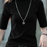 Women'S Casual T-Shirt - High Elasticity Solid Green Crew Neck Top, Machine Washable & Dry Cleanable, Regular Fit All-Season Versatile Shirt For Casual Attire, Ladies T Shirts, Elegant Style, Highelasticity Fabric