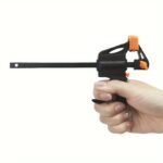 2Pcs Mini 10.16Cm F Clamp, Woodworking Clamp, Hard Quick Ratchet Release Speed Squeeze Clip, Woodworking Work Bar Diy Home Hand Tool - Image 5