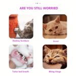 1Pc/2Pcs/3Pcs Cat Toy, Cartoon Octopus Design Pet Toy, Chew Durable Cat Toy, Cat And Dog Interactive Supply - Image 6