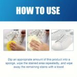 All-In-One Gel Sneaker Cleaner With Sodium Bicarbonate, Quick Cleaning Degreaser For Shoes, No-Wash Stain & Oxidation Remover, Multi-Functional Cleaning Paste - Fluid Ounces - Image 11