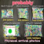 202Pcs/Bag Plastic Gardening Landscape Pebbles, Colorful, Mini, Reusable, For Garden, Wedding, Party, Festival, Aquarium, Outdoor Landscape, Pottery - Image 4