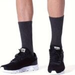 10 Or 20 Or 30 Pairs Of Men'S Fashion Crew Socks, Comfy Breathable Thin Sport Socks For All Seasons Wearing - Image 14