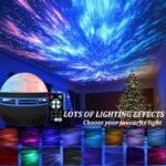 1Pc Northern Lights Led Atmosphere Projection Light - 7 Modes, Starry Rotation Projector With Remote Control, Usb Powered, Ideal For Living Room & Bedroom Decoration, Perfect Valentine'S Day Gift, Bedroom Atmosphere Light | Vibrant Northern Sky Display | Led Projection Light, Light Decor - Image 6