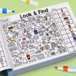 Interactive Treasure Hunt Game Book - Enhance Brain Skills With Sudoku Puzzles, Memory & Color Recognition, Durable Travel Educational Cards For Home And School Use, Perfect Gift For Thanksgiving, Christmas, And New Year, Find The Difference Book, Find The Difference 2, Colouring Book, Drawing Book - Image 6