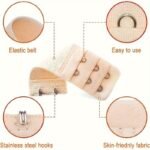 12Pcs Elastic Bra Buckle Underwear Extended Hook And Eyelet Back Closure Adjuster For Bras - Image 7