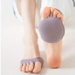 2Pcs High-Heeled Shoes Forefoot Cushion Anti- Foot Cushion Foot Cushion Women'S Half-Size Cushion Anti-Wear Feet Forefoot Shoe Cushion - Image 7
