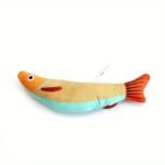 1/2Pcs Cat Toy Saury Fish, Crinkle Sound Toys Soft And Durable, Interactive Cat Kicker Toy For Indoor Exercise - Image 3