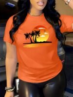 S274 Personalized Printed Casual Short-Sleeved Shirt - Image 4