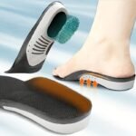 1 Pair Eva Gel Insoles For Sports And Work - Anti-Slip, Shock-Absorbing, Twist-Resistant, Thickened Support - Unisex For Basketball And Everyday Use - Image 2