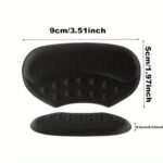 4/8/12Pcs Heel Sticker, Memory Foam, Anti-Drop, High Heel Shoes Heel Anti-Wear Foot Sticker, Big Change Small Artifact, Loafer Shoes, Leather Shoes, Half Size Pad, Change One Size, Half Size, Length 3.51In/9Cm, Width 1.97In/5Cm For Heel - Image 2