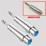 1Pc Jyft 1/4 Trs Male To Xlr Female Adapter, Cat5E Ethernet Cable Compatible, Round Stereo Audio Connector, No Battery Required - Image 4