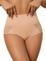 High-Waisted Shaping Panties For Women, Breathable Mesh, Lifts The Buttocks, And Slims The Waist. - Image 3