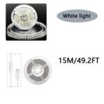 Usb Led Lights, White Led Strip Light, Led Lights For Tv Backlight, On-Line Switch Led Light Strip, Indoor Bedroom Home Decor Living Room, Halloween,Desk Accessories, For Travel, Camping, Party, Perfect For Christmas Birthday Gift - Image 9