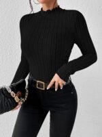 Elegant Fitted T-Shirt For Women