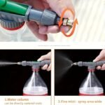 1Pc Plastic Garden Sprayer, Handheld Pressure Pump Watering Can, Universal Thread European And American Standard, Adjustable Nozzle For Watering Plants And Applying Fertilizers - Image 8