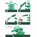 Elastic No Tie Shoelaces, Acetate Sports Shoe Laces With Alphabets Pattern, Lightweight Quick Lazy Laces For Sneakers - Image 18