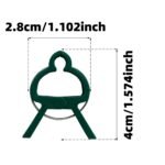 50/30/10Pcs Adjustable Plant Clips - Reusable Garden Support For Flowers, Vines, Vegetables & Tomatoes - Durable Plastic, Essential Gardening Tools - Image 4