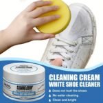 Instant White Shoe Cleaner Cream - Stain Remover & Whitening, Safe For Sneakers, Canvas, Faux Leather | Easy No-Rinse Formula - Image 5