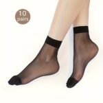 10 Pairs/20 Pairs Of Solid Working Socks - Image 12