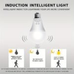 Energy Motion Sensor Bulb, 9W (60W Equivalent), Indoor Automatic Activation, A19, E26, 6000K Twilight To Dawn Safety Light, Suitable For Entryway, Porch, Stairs, Hallway, Pack Of 1, Motion Sensor Light Indoor, Porch Illumination, Sleek Bulb Design, Durable Bulb, Energyefficient Bulb, Home Security, Minimalist Bulb, Longlasting Bulb, Motionactivated Bulb, Homeowners - Image 6