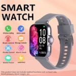 1.83-Inch Multifunctional Smartwatch Suitable For Men And Women - Wireless Call/Text Message Reminder, Multiple Sports Modes, Remote Camera And Music Playback, Long-Term Sitting Reminder, Metal Body With Silicone Strap, Perfect Holiday Gift - Image 4