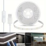 Usb Led Lights, White Led Strip Light, Led Lights For Tv Backlight, On-Line Switch Led Light Strip, Indoor Bedroom Home Decor Living Room, Halloween,Desk Accessories, For Travel, Camping, Party, Perfect For Christmas Birthday Gift - Image 4