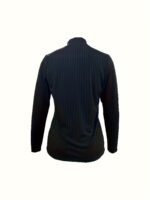 Stylish Women'S Solid Color Zip-Up T-Shirt - Image 3