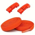 2/4Pcs Lazy No-Tie Shoelaces For Men And Women, Easy Clip-On Elastic Laces, Durable Polyester & Spandex Material, Secure Snap Fastener Shoe Laces For Sports Shoes - Image 11