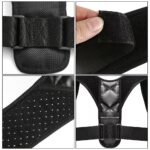 1Pc Back Brace Posture Belt For Women And Men - Adjustable Upper Back Support And Shoulder Back Strap For Neck, Clavicle, Shoulder, Back Posture Support - Breathable And Comfort - Image 12