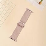 Braided Stretchy Adjustable Watch Band For Iwatch Band 38Mm 40Mm 41Mm 42Mm 44Mm 45Mm For Women Men, Soft Nylon Elastic Straps Solo Loop Wristbands For Iwatch Series 8 7 6 Se 5 4 Ultra - Image 6