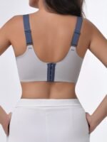 1Pc Color Block Wireless Bra, Sexy Comfy Push Up Bra, Women'S Lingerie & Underwear - Image 5