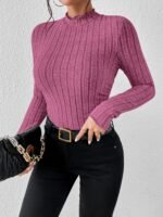 Elegant Fitted T-Shirt For Women - Image 3