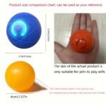 New Pet Toy: Bouncing Ball For Dogs, Self-Entertaining And Boredom-Relieving Dog Toy, Large Interactive Dog Ball, Ball Launcher For Small Dogs, Small Dog Ball With Straps, Interactive Balls For Dogs, Electronic Dog Ball, Fetch Game, Playful Design, Fun Pet Accessory, Longlasting Plaything, Sturdy Construction, Active Pets, Small Breed Dogs - Image 8