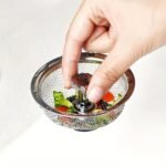 Stainless Steel Kitchen Sink Strainer - 8.13Cm & 5.33Cm Mesh, Non-Clogging For Bathroom, Washroom & Vanity - Image 2