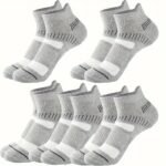 5 Pairs Of Men'S Low Cut Ankle Socks, Anti Odor & Sweat Absorption Breathable Soft Sport Socks, For All Seasons Outdoor Wearing - Image 3