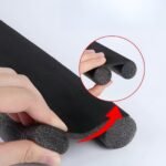 Self-Adhesive Silicone Door Draft Stopper - Weather Stripping Under Door Seal For Noise Insulation, Waterproof And Energy Saving, Multi-Surface Compatible, Plastic Material, Pack Of 1 - White, Black, Grey - Image 9