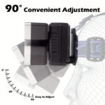 Qvamillt 5-Head Led Flashlight - Hands-Free Headlamp With Rechargeable, 5-Section Bright For Night Fishing,, Camping, Mining - Heavy-Duty Head-Mounted With Individual Head Control (Compatible With Flash - Image 7