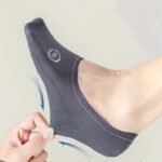 5 Pairs Of Men'S Summer Breathable Mesh Bottom Business Casual Sports Non-Slip Invisible Boat Socks - Image 8